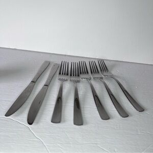 Pfaltzgraff Danford Pattern 18/10 Stainless Flatware Set Of 7 Replacements Forks